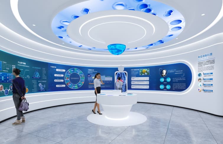 唯安細(xì)胞生物科技展廳